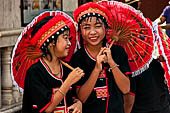 Chiang Mai - Wat Phra That Doi Suthep. Children in traditional costumes. 